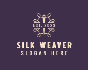 Sewing Alteration Needle logo design