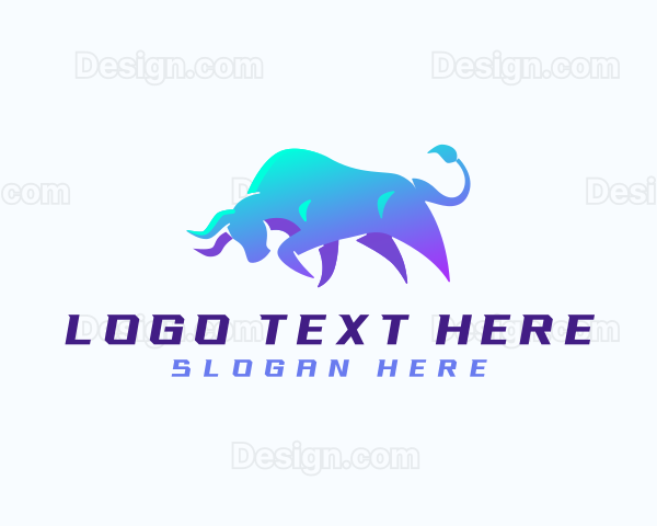 Raging Bull Startup Logo