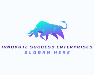 Raging Bull Startup logo design