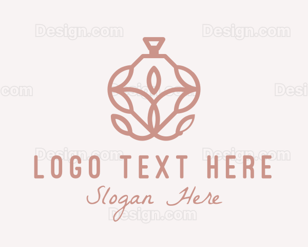 Feminine Floral Cologne Scent Logo