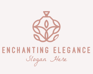 Feminine Floral Cologne Scent  logo design