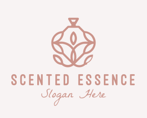 Feminine Floral Cologne Scent  logo design