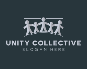 Unity People Charity logo design