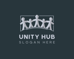 Unity People Charity logo design