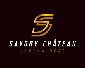 Luxury Premium Letter S logo design