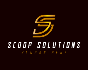 Luxury Premium Letter S logo design