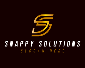 Luxury Premium Letter S logo design