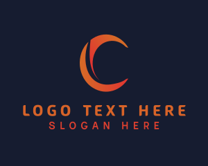 Letter C - Gradient Modern Letter C logo design