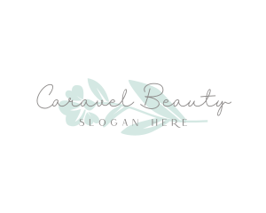 Floral Leaf Beauty logo design