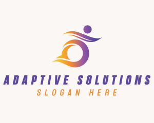 Paralympic Disability Organization logo design