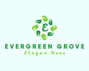 Organic Vegan Cafeteria logo design