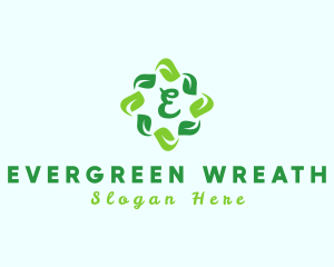 Organic Vegan Cafeteria logo design