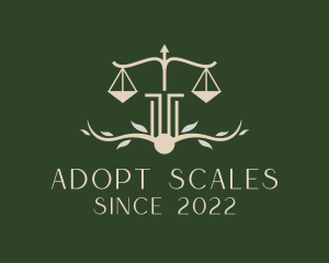 Environmental Justice Scale  logo design