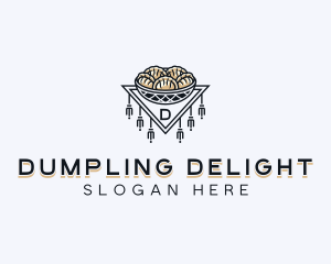 Dumplings Culinary Cooking logo design