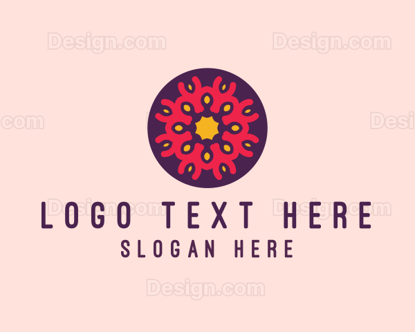 Decorative Floral Pattern Logo