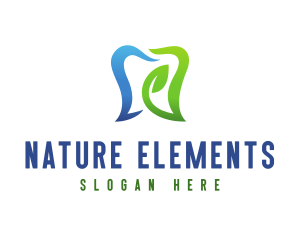 Organic Natural Dentistry logo design