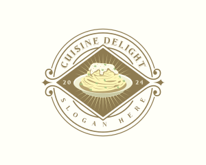 Italian Pasta Cuisine logo design