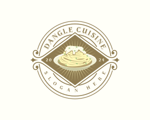 Italian Pasta Cuisine logo design