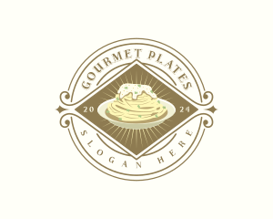 Italian Pasta Cuisine logo design