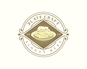 Italian Pasta Cuisine logo design