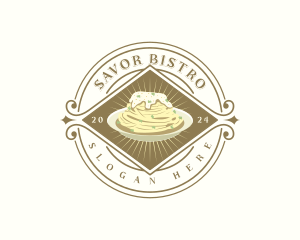 Italian Pasta Cuisine logo design