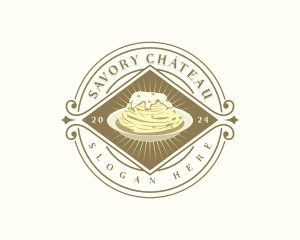 Italian Pasta Cuisine logo design