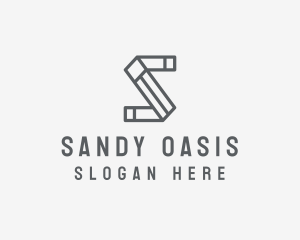 Generic Outline Letter S Business logo design