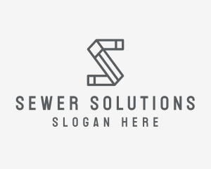 Generic Outline Letter S Business logo design