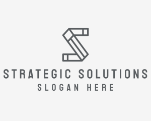 Generic Outline Letter S Business logo design