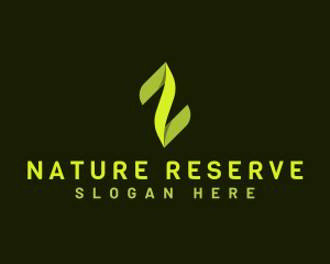 Nature Botanical Leaf logo design