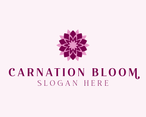 Blooming Lotus Flower  logo design