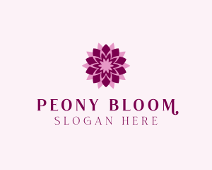 Blooming Lotus Flower  logo design