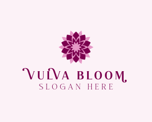 Blooming Lotus Flower  logo design