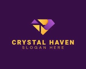 Jewelry Crystal Company logo design