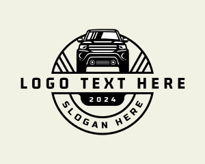 Automobile SUV Transportation logo