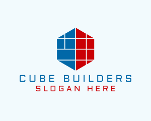 Generic Technology Cube logo design