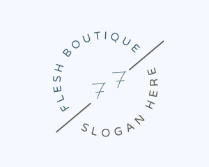 Fashion Stylist Boutique logo design