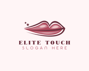 Lips Beauty Salon logo design