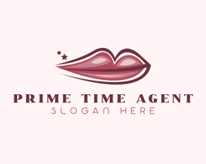 Lips Beauty Salon logo design