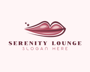 Lips Beauty Salon logo design