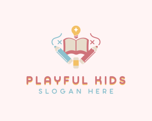 Kids Educational Daycare logo design