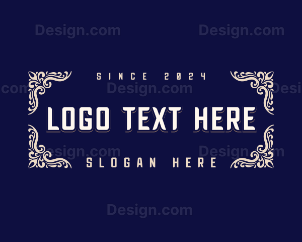 Vintage Antique Brand Logo