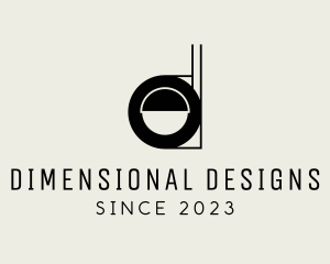 Interior Design Letter D  logo design