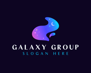 Galaxy Night Sky logo