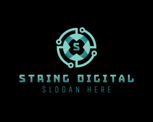 Digital Cyber Technology logo design