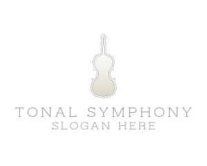 Music Violin Orchestra logo design