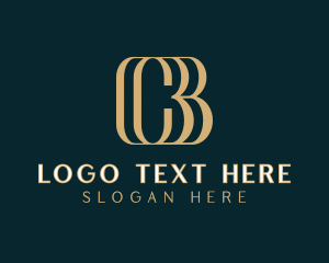 Elegant Professional Letter CB logo