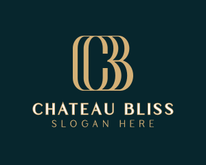 Elegant Professional Letter CB logo design