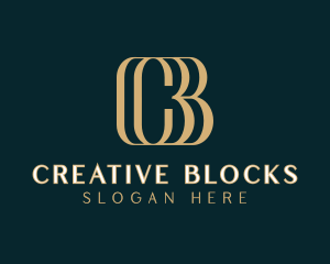 Elegant Professional Letter CB logo design