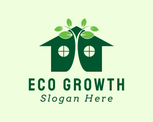 Leaf Plant Greenhouse  logo